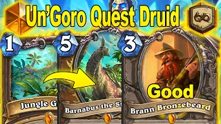 My NEW Jungle Druid Deck Is Actually Great At Mini-Set Showdown in the Badlands | Hearthstone