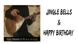 Jingle Bells & Happy Birthday | Solfej | Kısa Sap Bağlama ( Yılbaşı Şarkısı & Doğun Günü Şarkısı)