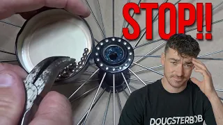 BMX Hub Tips - Ball Bearings in the Front Hub