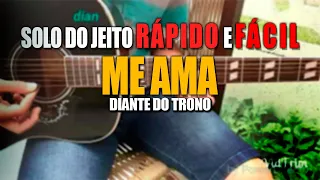 COMO FAZER SOLO DO HINO ME AMA: DIANTE DO TRONO