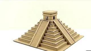 New Watch and make a wonderful Maya temple model out of cardboard