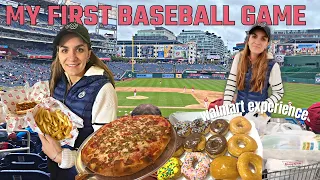 My First Baseball Game ⚾️ + My First Walmart Experience | A French Girl in the USA EP 2 🇺🇸