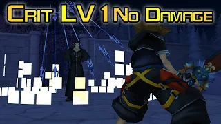 Data Xaldin No Damage (Level 1 Critical Mode) - Kingdom Hearts 2 Final Mix