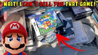 Flea Market Game Hunt Gone WRONG! || Nintendo Video Game Hunting)