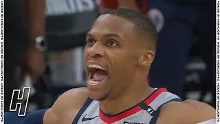 Russell Westbrook CLUTCH Shot On Triple-Double Night - Wizards vs Jazz | April 12, 2021