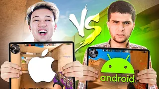 ДУЭЛЬ НА ПЛАНШЕТАХ - ANDROID vs. iOS | ДУЭЛЬ - ЕРОКС vs. NAVI ТРЕНЕР В STANDOFF 2 0.20.0