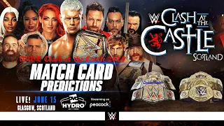 WWE Clash at the Castle 2024 - Match Card Predictions