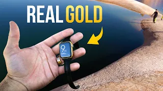 REAL Gold Apple Watch Lost in Lake!