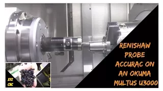 Probe accuracy test CNC machine