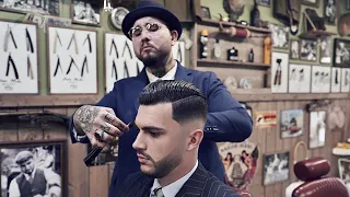 💈 ASMR BARBER - How to do a proper SKIN FADE & BEARD TRIM - Barber Tutorial