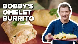 Bobby Flay's Tortilla Omelet Burrito | Brunch @ Bobbys | Food Network