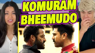 Komuram Bheemudo Song (Full Video) - RRR - NTR, Ram Charan | Bhairava | M M Kreem | REACTION