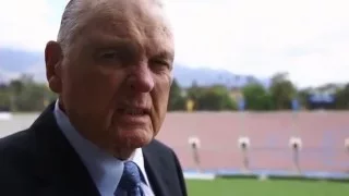 Keith Jackson Broadcast Center Tribute at the Rose Bowl Stadium