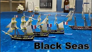 Black Seas: HMS Victory vs. L'Orient. AAR