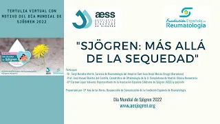 SJÖGREN: MÁS ALLÁ DE LA SEQUEDAD