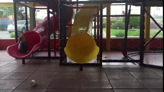 McDonald's PlayPlace courage