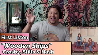 Crosby, Stills & Nash- Wooden Ships (First Listen)
