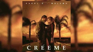 karaoke creeme karol g y Maluma