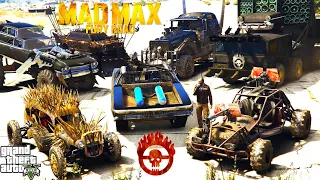 GTA 5 - Stealing MADMAX Vehicles with Trevor! (Real Life Cars #46)