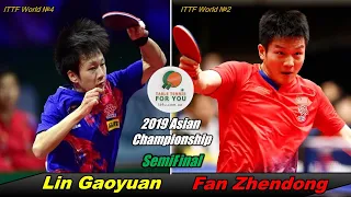 Fan Zhendong vs Lin Gaoyuan I Men's Semfinal I 2019 Asian Championships I Фан Жендонг - Линь Гаоюань