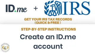 How to create an IRS sign in option with ID.me Create an account STEP BY STEP INSTRUCTIONS