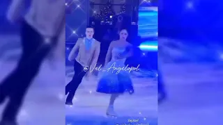 Valery Angelopol performs together with Yulia Lipnitskaya on the show "Tales of Evgeni Plushenko"