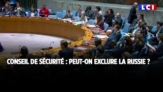 Conseil de sécurité : peut on exclure la Russie ?
