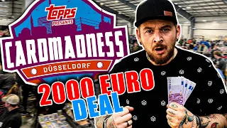 MEIN 2000 EURO DEAL 😱 Das ERSTE mal CARDMADNESS in DÜSSELDORF 🔥 CARDSHOW VLOG