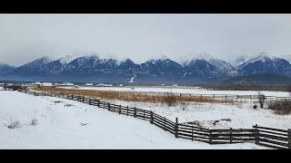 Аршан. Восточные Саяны. Первый водопад зимой.