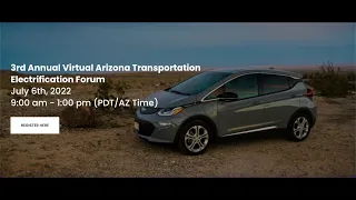 AZ Transportation Electrification Forum Recording