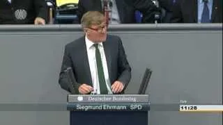 Siegmund Ehrmann zur Aufnahme von Kultur und Sport in das Grundgesetz