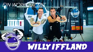 Ein Workout mit  Willy Iffland @WillyUndVincent   - Supreme x Ehrenpflaume? + @FlexCalisthenics  ​