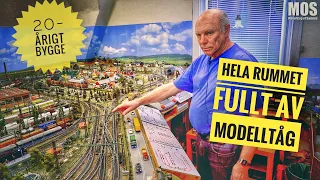 Hela rummet fullt av modelltåg [Engsubs]