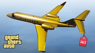 Luxor Deluxe Review Most Expensive Plane SALE NOW ! GTA 5 Online RICH LIFE ! GOLD PLANE ! EXPENSIVE