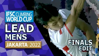 Lead Finals | Jakarta | Mens | 2022 | IFSC World Cup