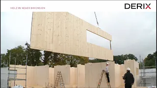 DERIX-Gruppe - Bau eines Wohnhauses mit X-LAM