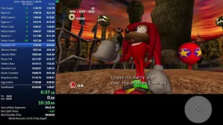 [Previous World Record] SA2B All Stories Speedrun 52:40 IGT (1:20:08 RTA)