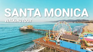 Santa Monica Walking Tour  - 2024 - 4K 60fps