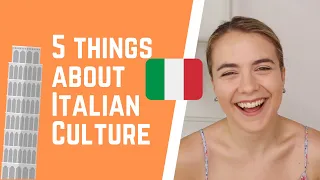 5 Interesting Things about Italian Culture | Let's Take a Walk | Episode 3