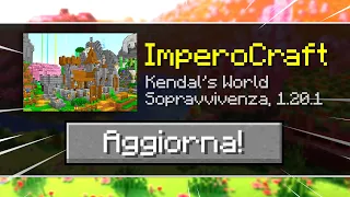 HO AGGIORNATO IL MIO MONDO ALLA NUOVA VERSIONE DI MINECRAFT - ImperoCraft Ep. 112