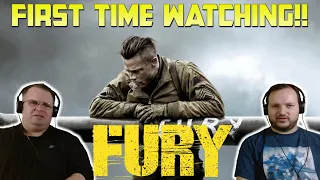 Fury (2014) MOVIE REACTION | FIRST TIME WATCHING | THIS WAS BRUTAL!!