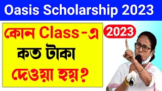 Oasis Scholarship 2022-23 | oasis scholarship amount | how much money you get from oasis scholarship