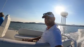 Sea Trial of a 2003 Cranchi 40 and walkthrough of the boat