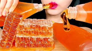 ASMR HONEY JELLY, HONEYCOMB 꿀젤리, 벌집꿀 먹방 咀嚼音 ハニーゼリー, ハニカム EATING SOUNDS MUKBANG ZOEY ASMR