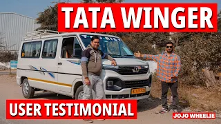 Tata winger: detailed review from the owner itself; practical use of tata winger for long drives