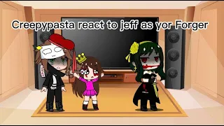 creepypasta react to jeff as yor Forger