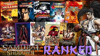 Ranking EVERY Samurai Shodown Game WORST TO BEST (Top 11 Games!)