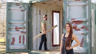 BUILDING OUT THE INTERIOR | Shipping Container To Cabin