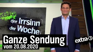 Extra 3 vom 20.08.2020 mit Christian Ehring im Ersten | extra 3 | NDR