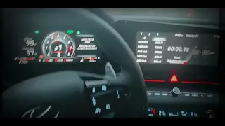 ELANTRA N 2022 Launch Control 0 to 100km